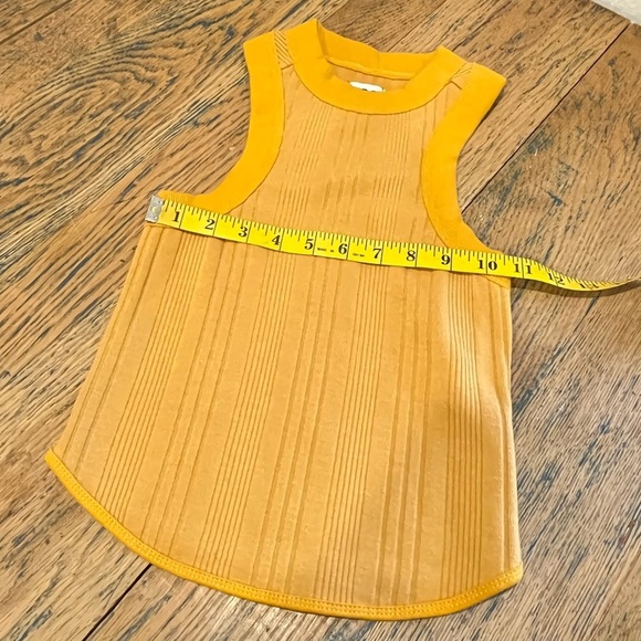 Yellow Ribbed Sleeveless Top - BDG Urban Outfitters (Size S) - Picture 4 of 8